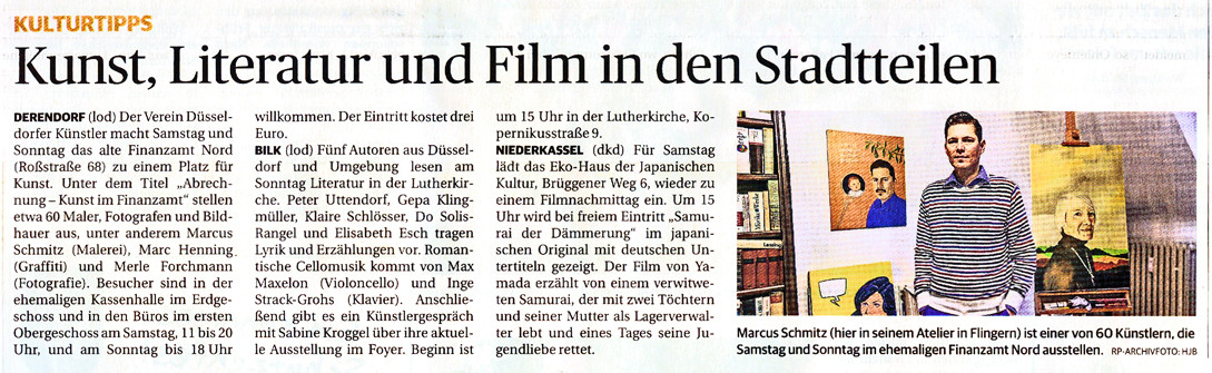 © Rheinische Post, Holger Lodahl (Text), Hans-Jürgen Bauer (Foto), 11.09.2014