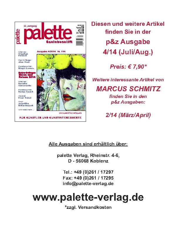 © Marcus Schmitz für Palette & Zeichenstift 2014_1