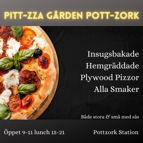 "Tåget beräknas anlända i Pottzork 17:45"