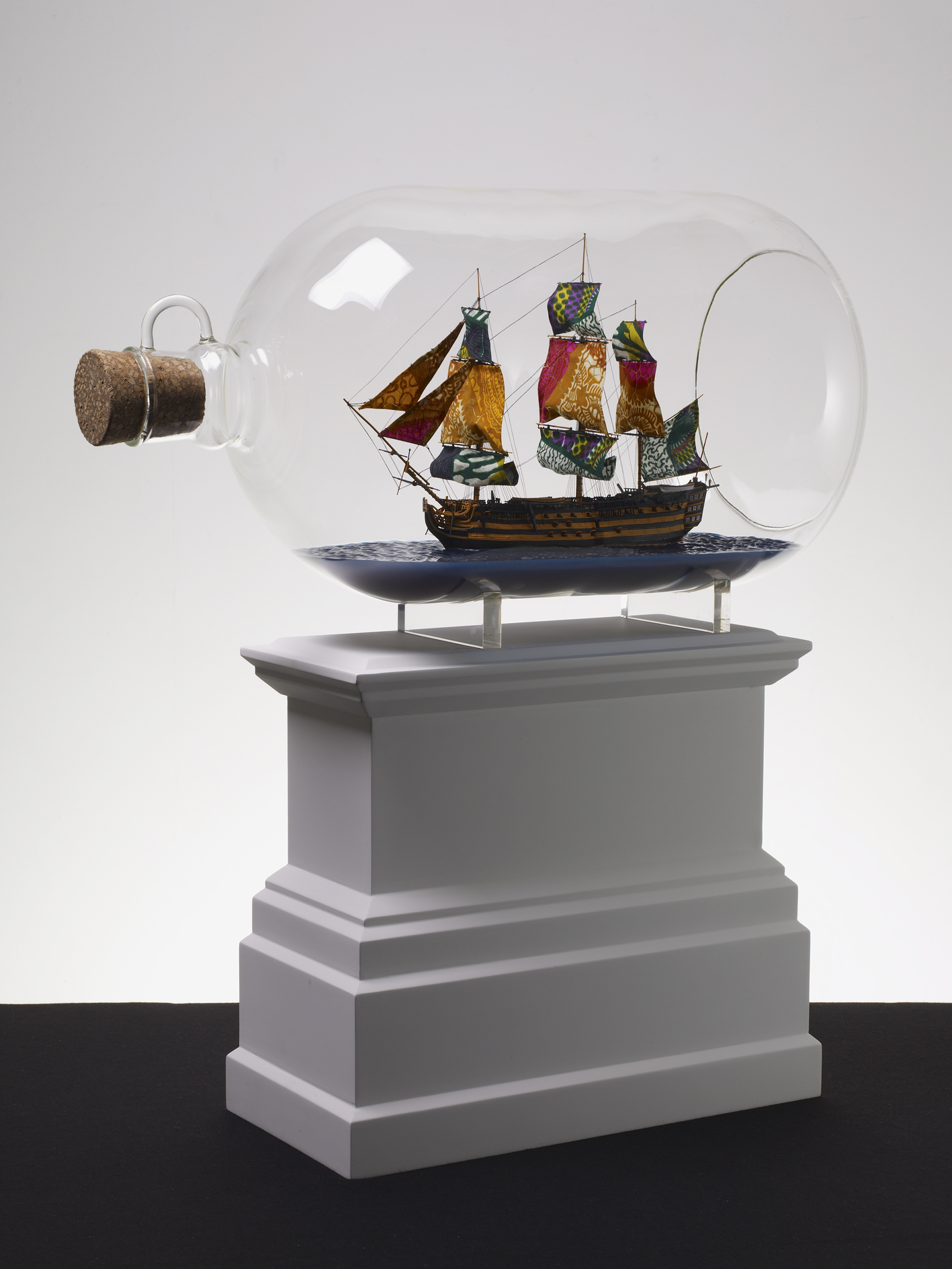 Nelson’s Ship in a Bottle, 2009  Stephen Friedman Gallery, London © Yinka Shonibare CBE, Courtesy der Künstler, Stephen Friedman Gallery, London und James Cohan Gallery, New York