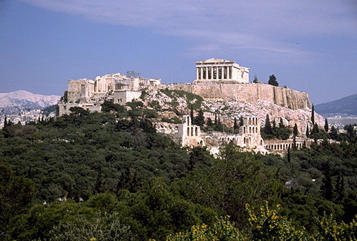 Acropolis - Southwest View