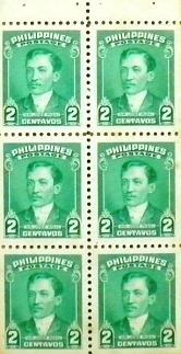 1949 Rizal Booklet Pane