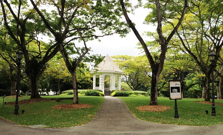 The Bandstand, A Singaporean Heritage in Singapore Botanic Gardens