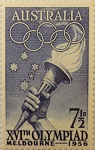 Olympic-Torch_Australia-1956_Melbourne-Olympic-Games_Summer_Stamp