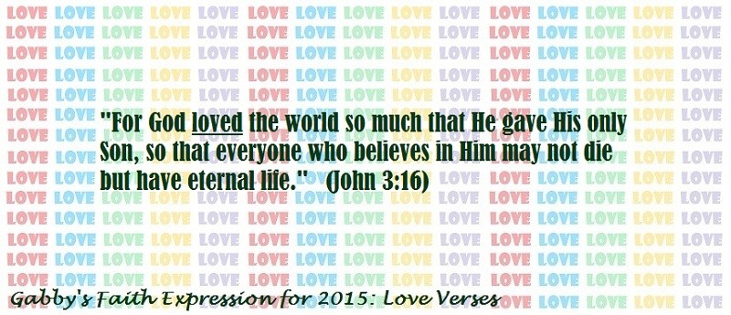 Bible verse about love and John 3:16, 2nd image