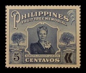 Selyo ng Pilipinas: Disyembre 23, 1962 - Rikargong Selyong Pangkawanggawa na Fruit Tree - Set ng 1 selyo – Philippine stamp