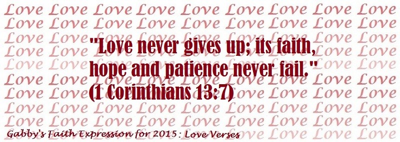 Bible verse about love and 1 Corinthians 13:7