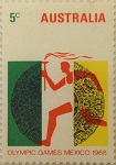 Olympic-Torch_Australia-1968_Mexico-Olympic-Games_Summer_Stamp