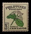 Selyo ng Pilipinas: Disyembre 8, 1948 - Araw ng Bulaklak / Sampaguita, Pambansang Bulaklak - Set ng 1 selyo – Philippine stamp