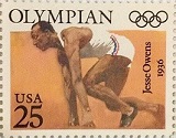 Topic: Sports / Philatelic Item: Mint stamp; United States of America, undated