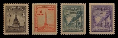Mga Selyo ng Pilipinas: Marso 23 - Agosto 1, 1947 - Mga Unang Karaniwang Lathalang Selyo - Set ng 7 selyo – Philippine stamps