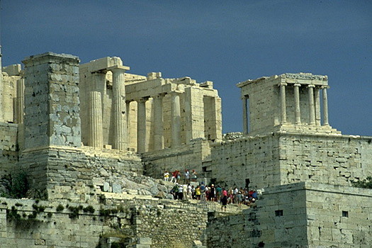 Acropolis - Propylaia and Temple of Athena Nike