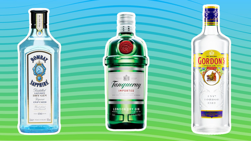 Gin - Eau de vie de céréales aromatisée entre autre avec du Genièvre