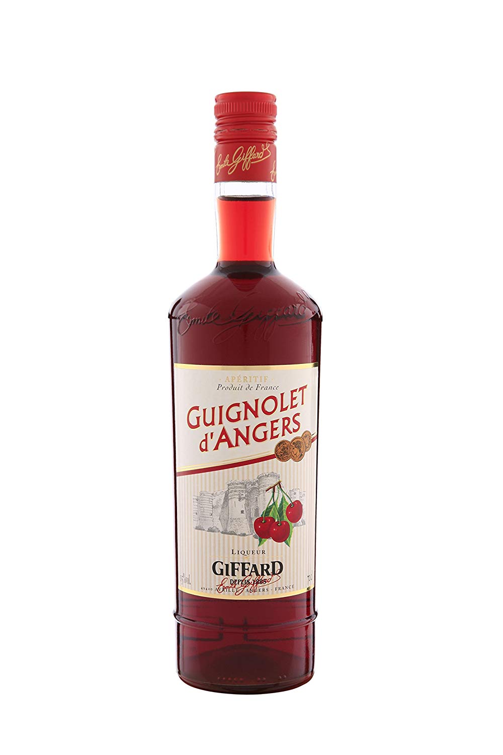  Le liquoriste Giffard fabrique à Avrillé le vrai "Guignolet d'Angers" avec de la guigne de Montmorency.