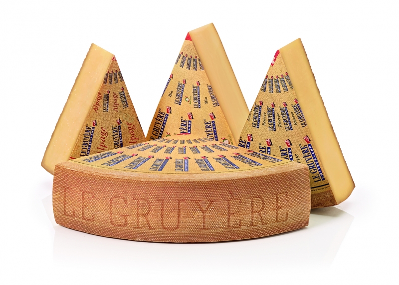 Gruyère - "Gruyères" est une ville médiévale située dans le canton suisse de Fribourg et est réputée pour sa production du fromage du même nom.