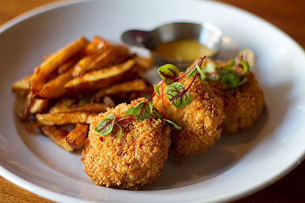 Galettes de crabe (crab cake)
