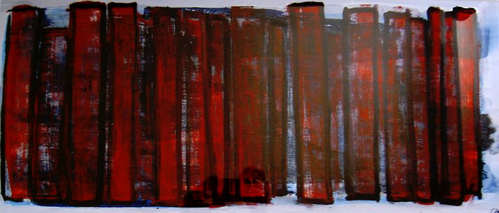 dans la ville 43cm x 80cm