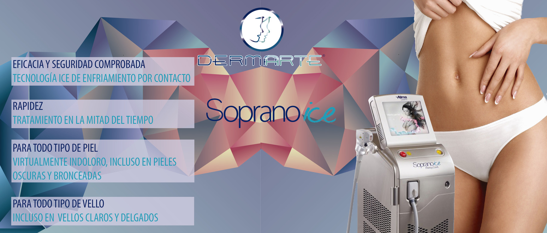 Depilación laser online soprano ice