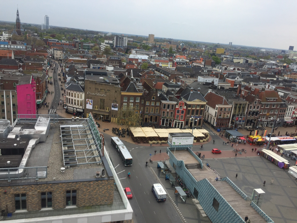 Uitzicht vanaf de toren