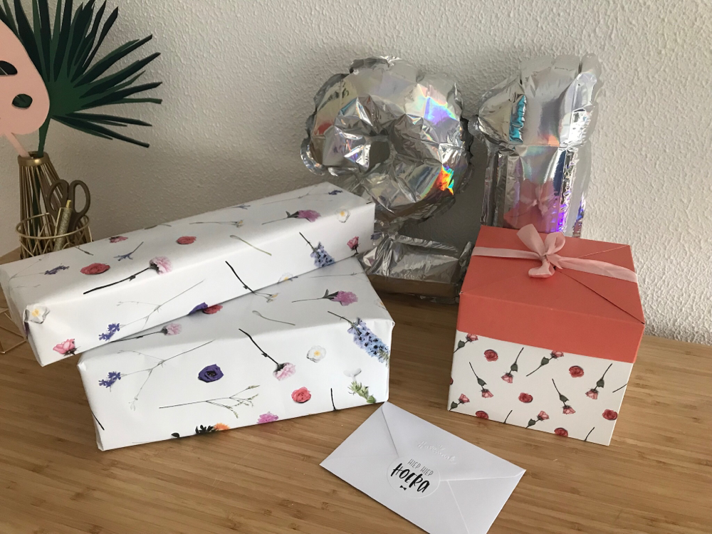 Cadeautjes inpakken! Blijf dat zo leuk vinden.