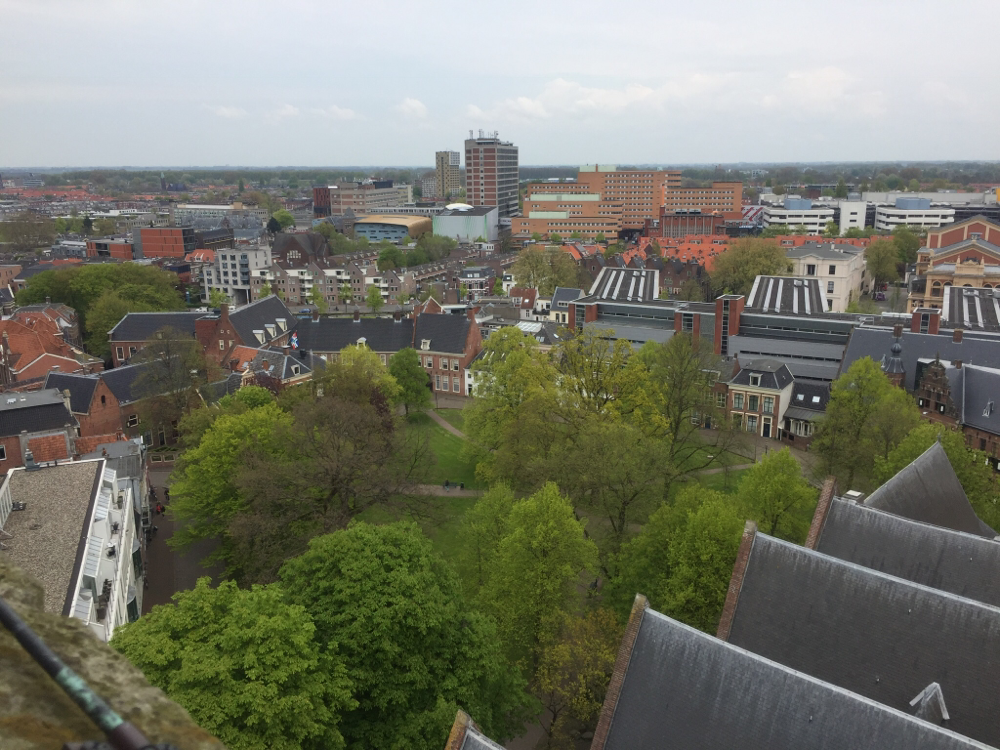 Uitzicht vanaf de toren