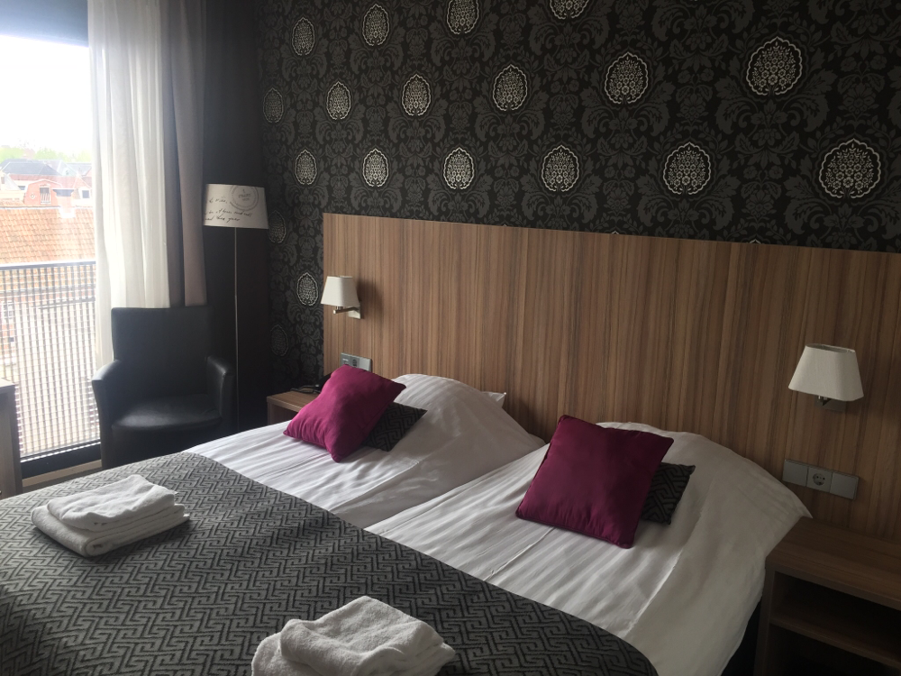 De hotelkamer