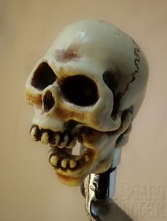 Skull No.3 Shift knob /ドクロ3号・シフトノブ