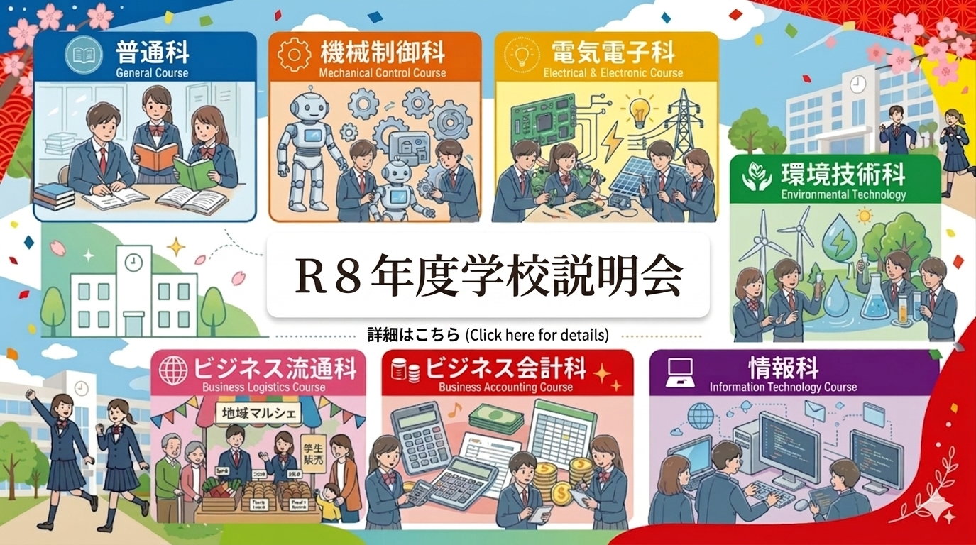 学校説明会のページを開設しました