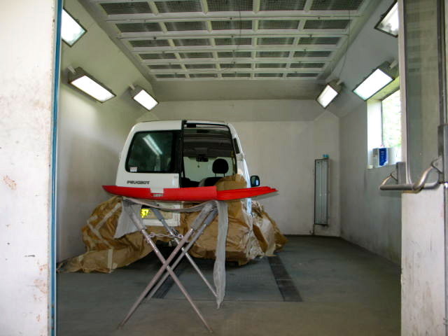 Cabine de peinture