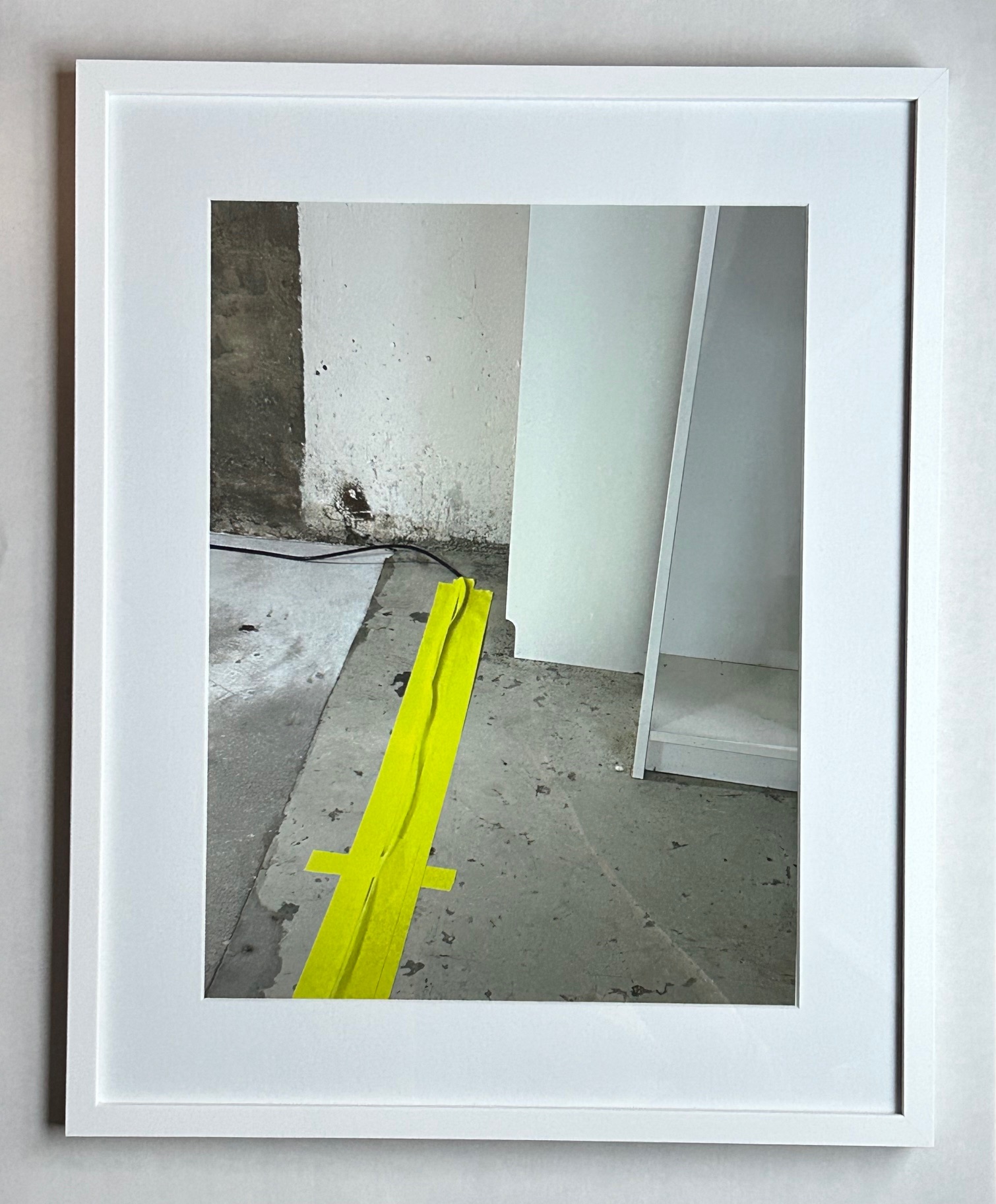 Gaby Rehm |"gleis4" 2, Ansicht mit Einrahmung 