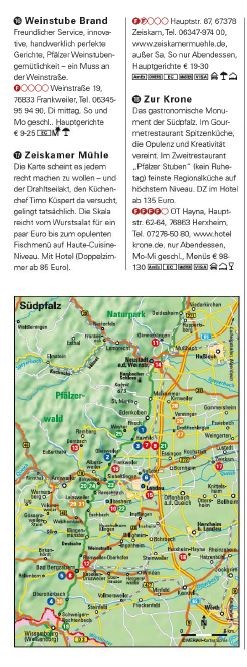 Quelle Der Feinschmecker 7/2014 ab Seite 22 - Adressen S. 124 ff.