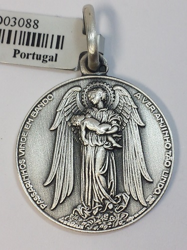 Medalha Prata Anjo Guarda