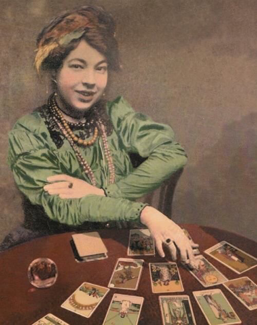 Mrs. Pixie and her own deck