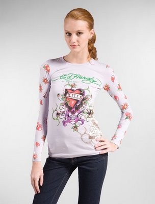 Serial Number:CYI20691  Material:cotton  Name: ED Hardy  Color:white.black  Size:S.M.L.XL  Packing:OPP bag  Note:Please choose color in available options when you checkout.we will ship according to your need. PRICE €99.00