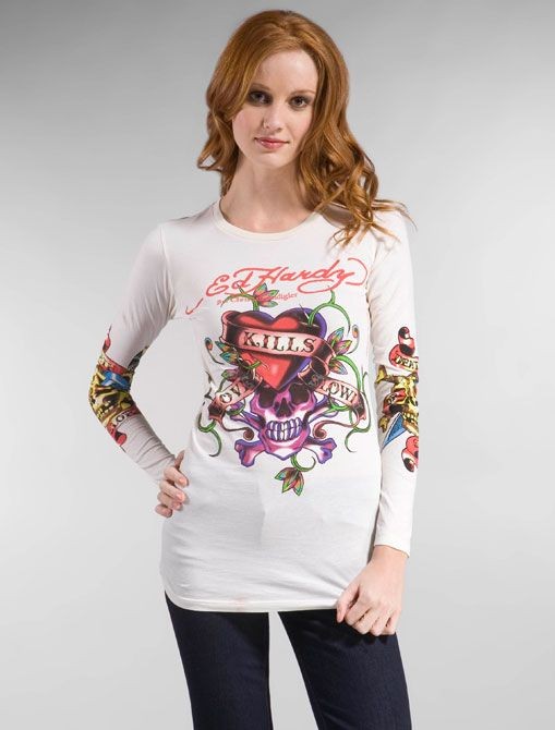 Serial Number:CYI2065  Material:cotton  Name: ED Hardy  Color:red.white.black  Size:S.M.L.XL  Packing:OPP bag  Note:Please choose color in available options when you checkout.we will ship according to your need. PRICE €99.00