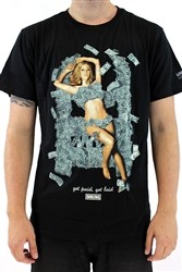 IMKING Get Paid Mens Crew Neck T Shirt Black  Our Price: €27.99 