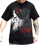 Sullen Good VS Evil T Shirt Black  Our Price: €28.00