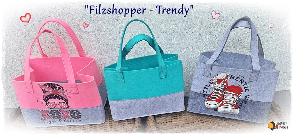 NEU! Filzshopper - Trendy