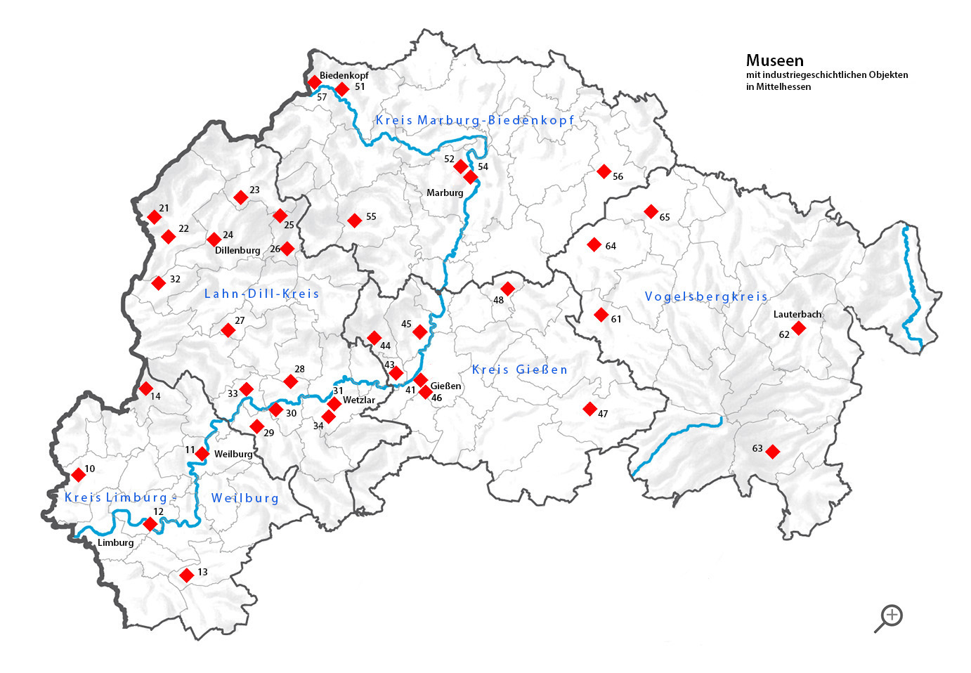 Museen in Mittelhessen - Route der Industriekultur Mittelhessen