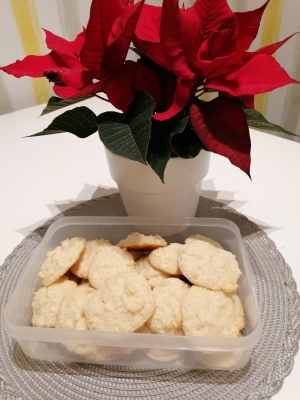 schnelle Kokosplätzchen, glutenfrei