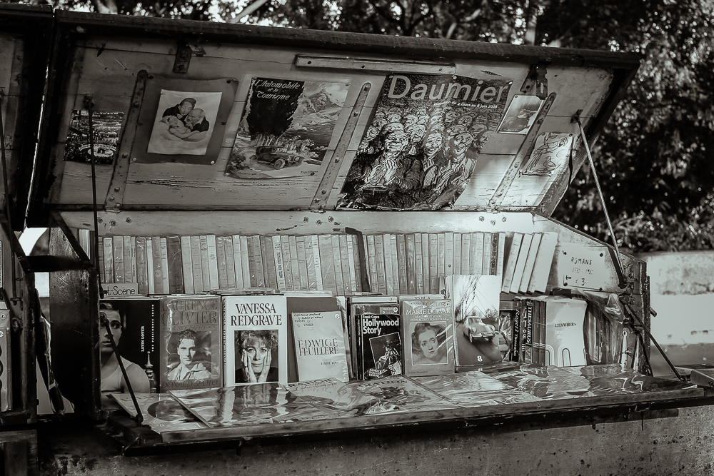 Bouquinisten am Seineufer