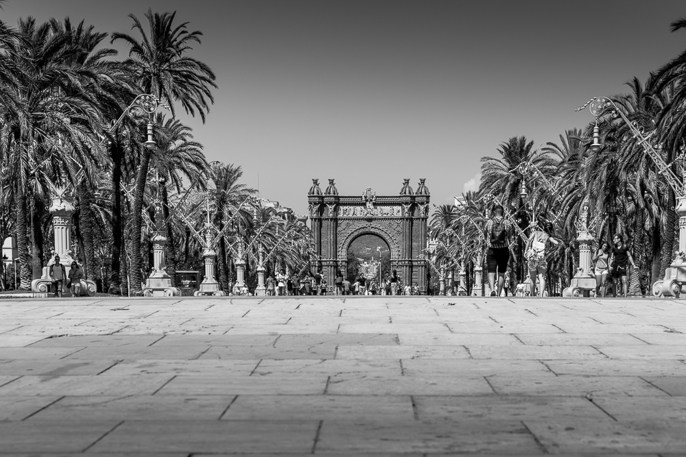 Arc de Triomf, Parc de la Ciutadella, in Barcelona