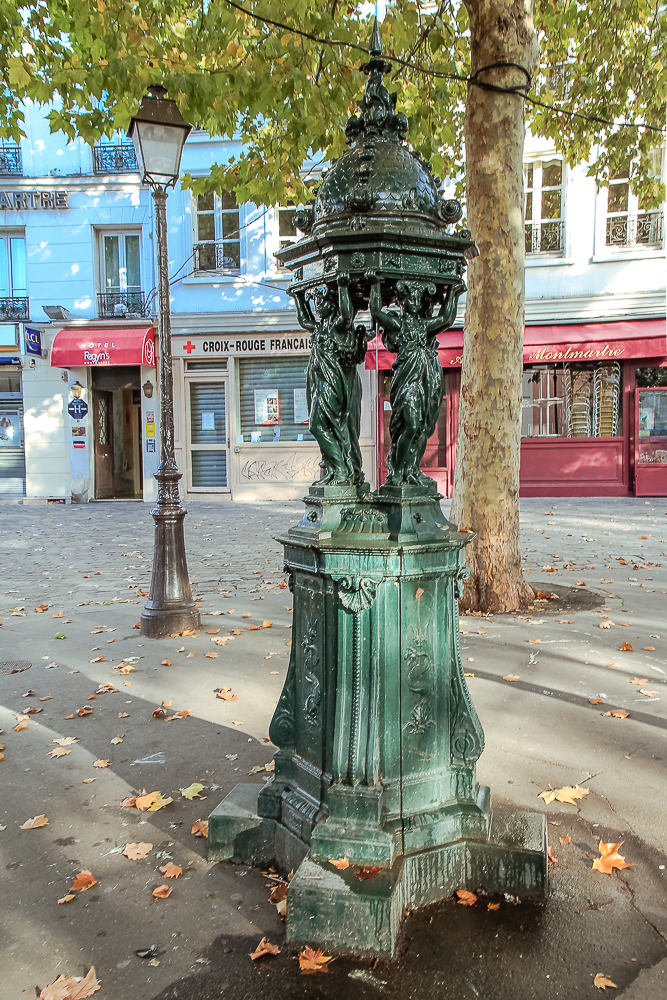 Fontaine Wallace, Montmartre