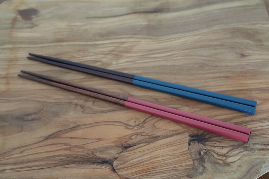 slim paired chopstick set