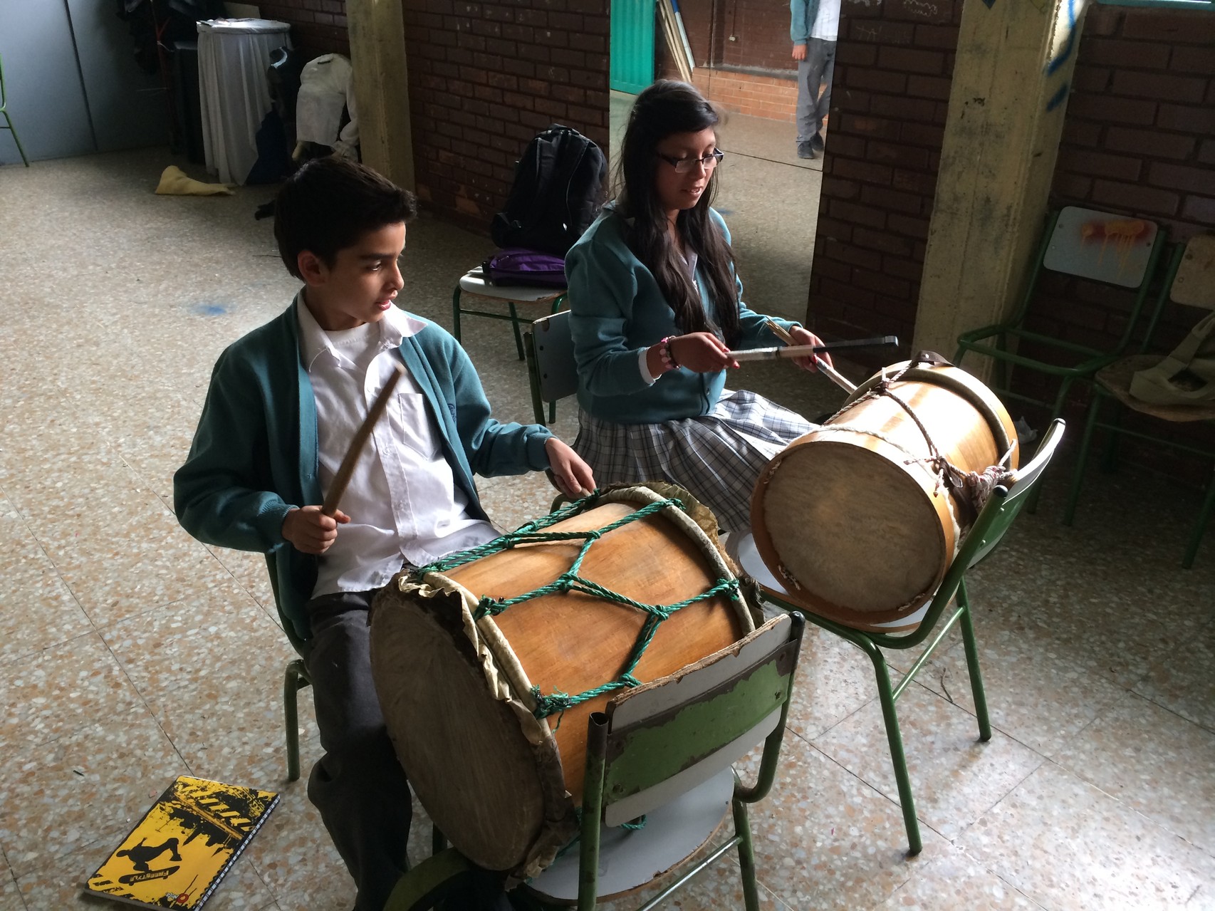 Práctica instrumental (Percusión) Febrero 2014