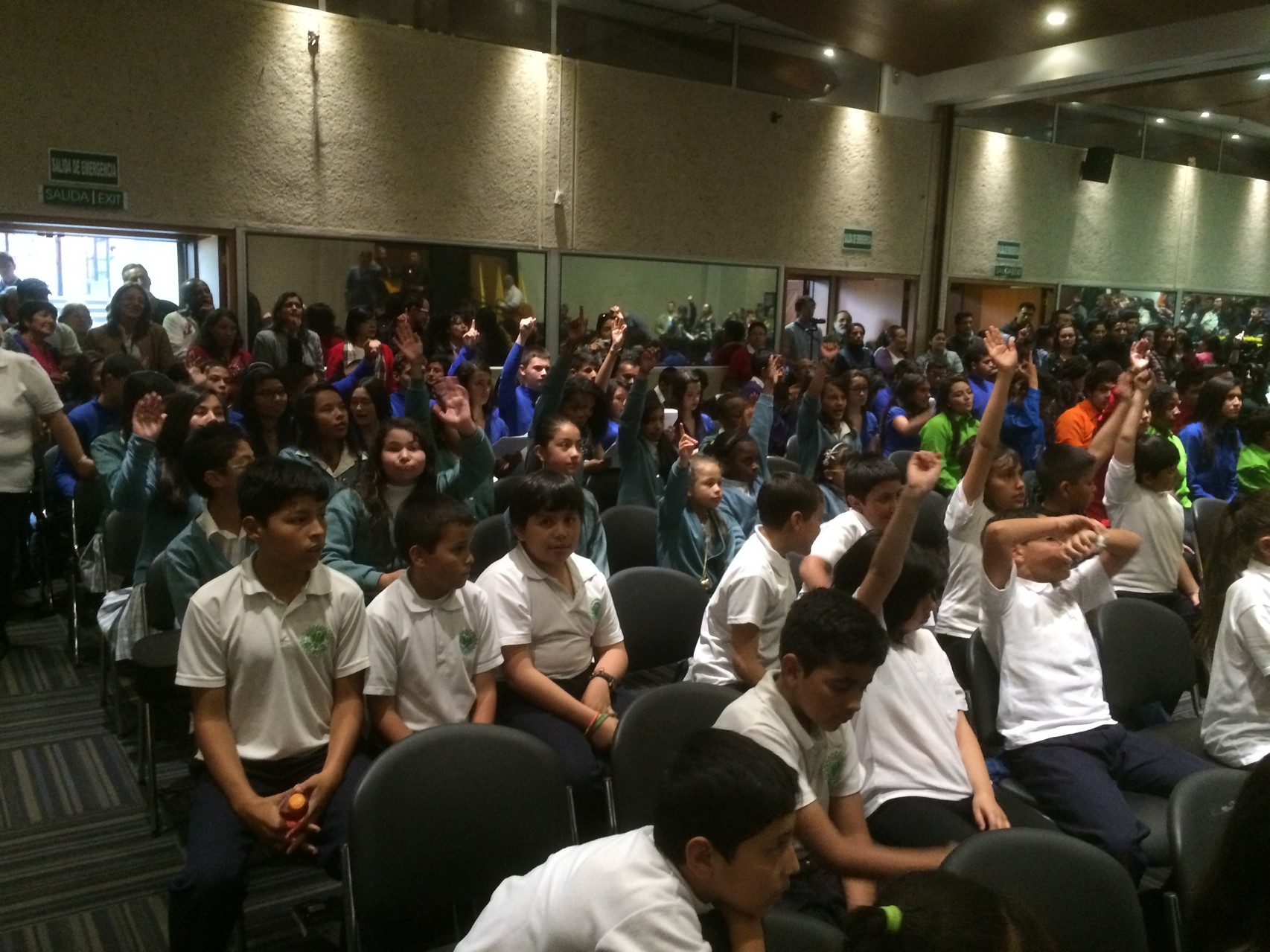 Presentación Encuentro de Coros de la Especialización en Dirección de Coros Infantiles y Juveniles de la Pontificia Universidad Javeriana 10 de Mayo de 2014