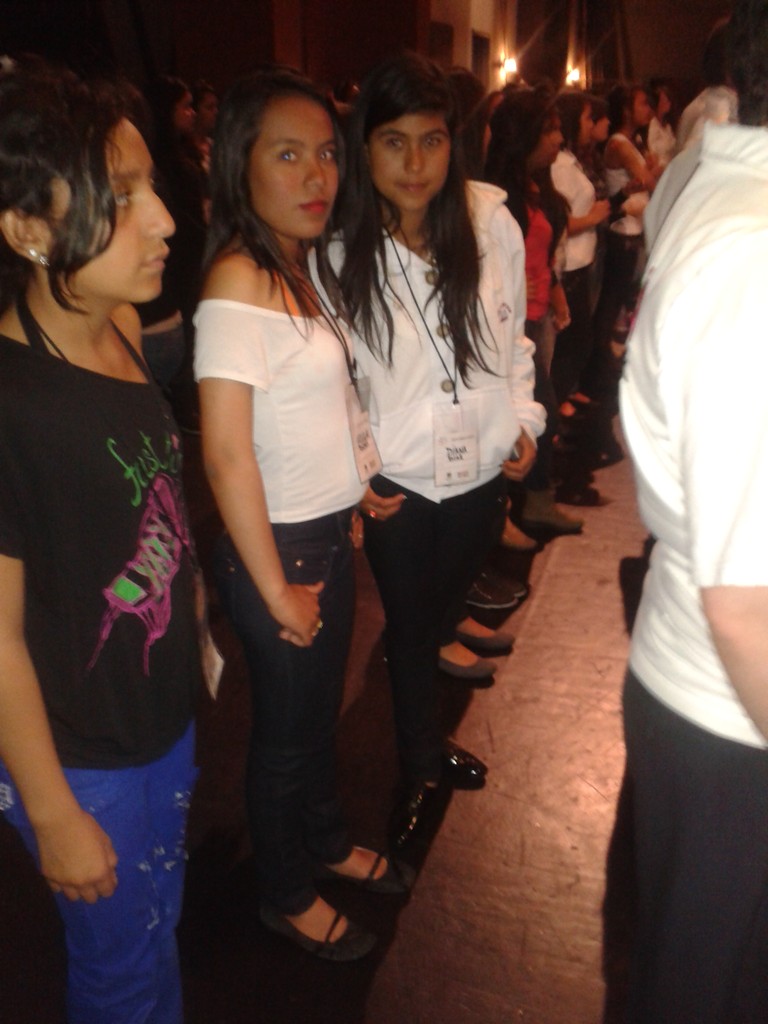 Ensayo 18 de Agosto de 2013. TEATRO MAYOR JULIO MARIO SANTODOMINGO.