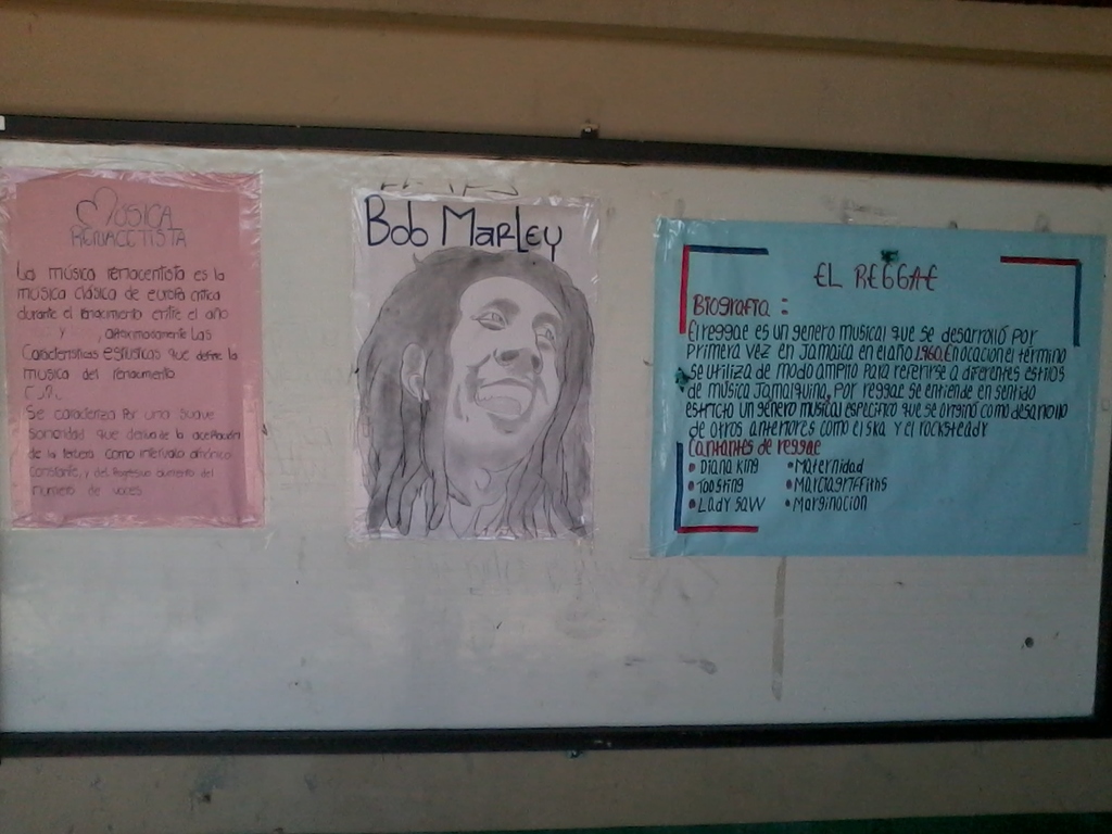 Exposiciones del grado Séptimo, Música de mitad del siglo XX e inicios del siglo XXI (2012)