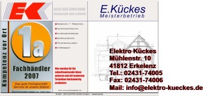 Elektro Kückes, Erkelenz