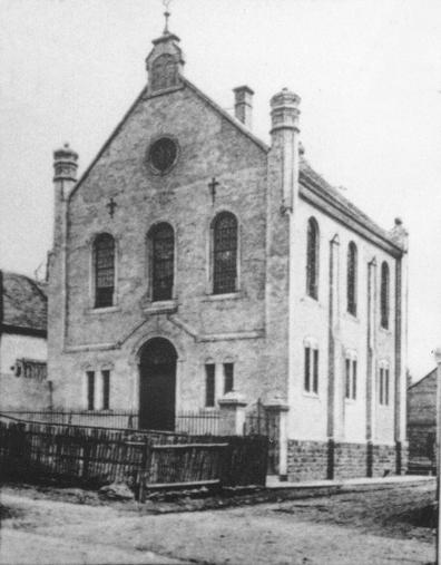 Die Synagoge um 1911 (Quelle: Synagoge Laufersweiler)